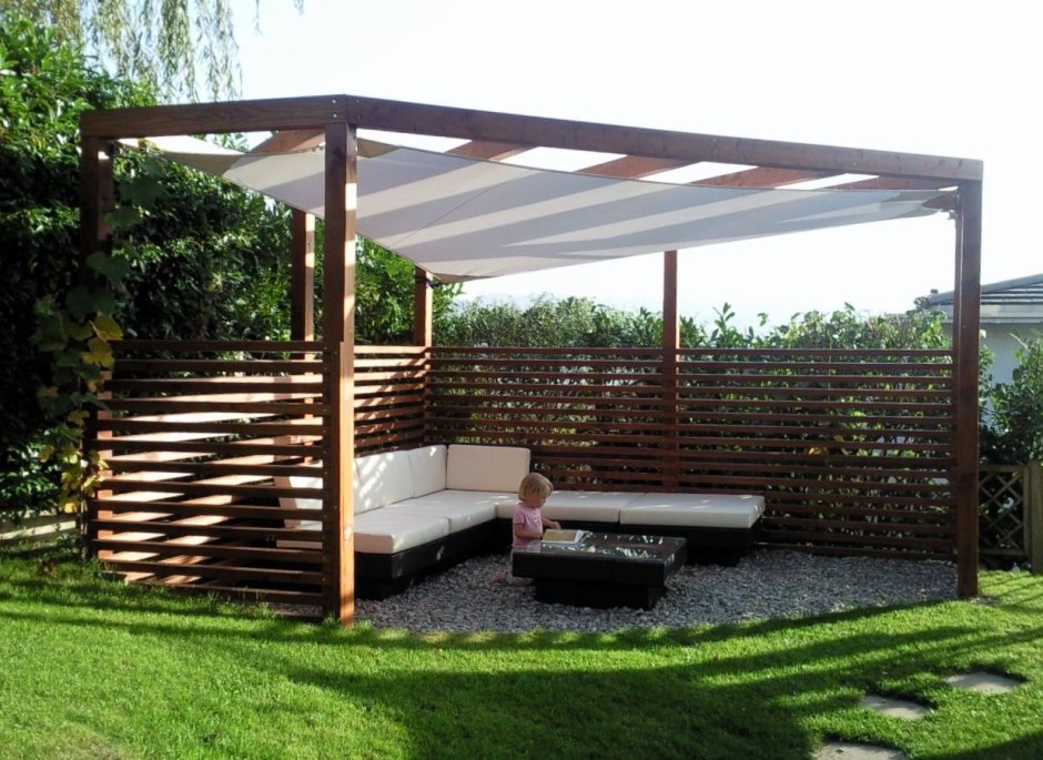 Беседки перголы навесы