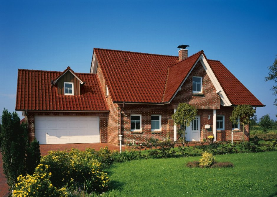 Крыши загородных домов