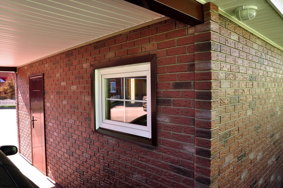 Панели под кирпич для наружной отделки