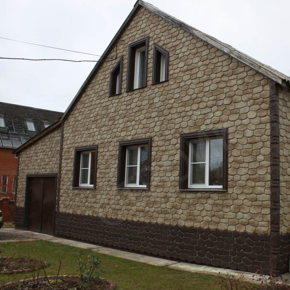 Фасадные панели Docke Burg темный