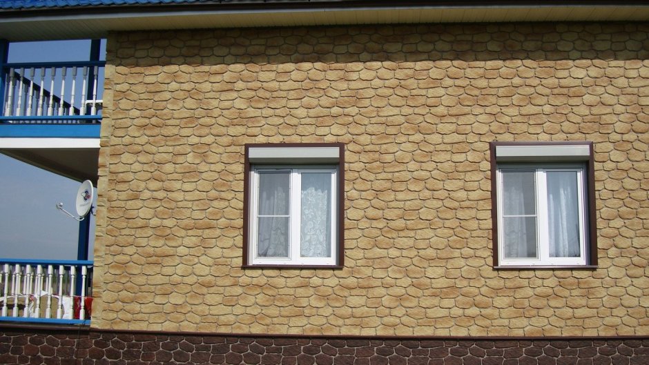 Фасад под кирпич