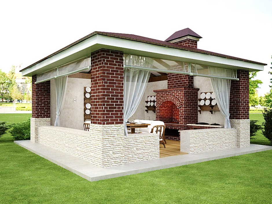 Беседка патио 2020