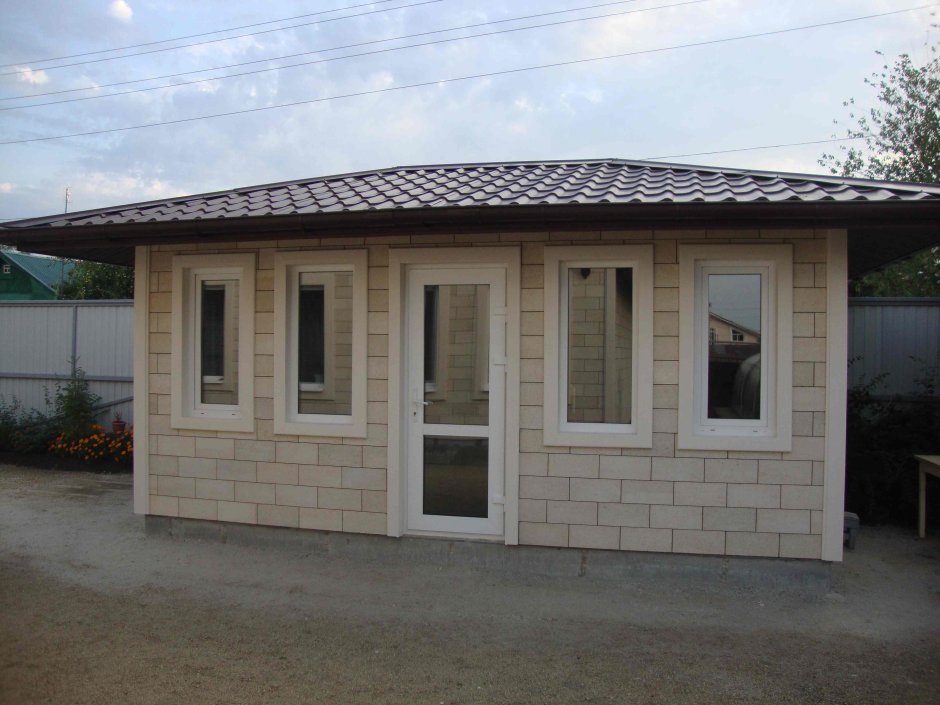 Беседка из OSB плиты