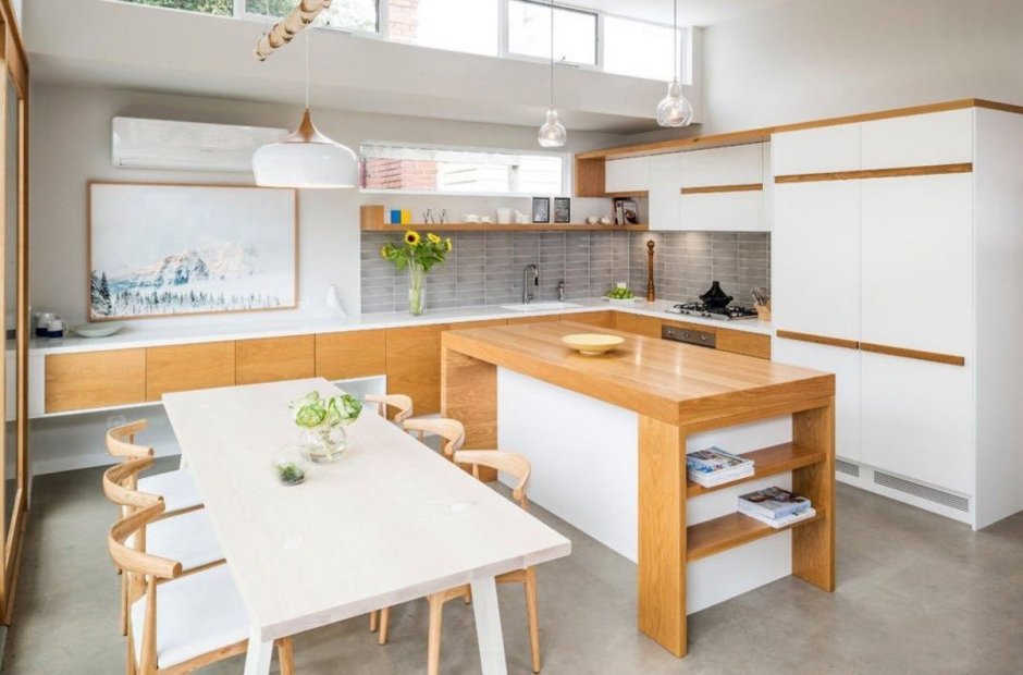 Кухня для большой семьи