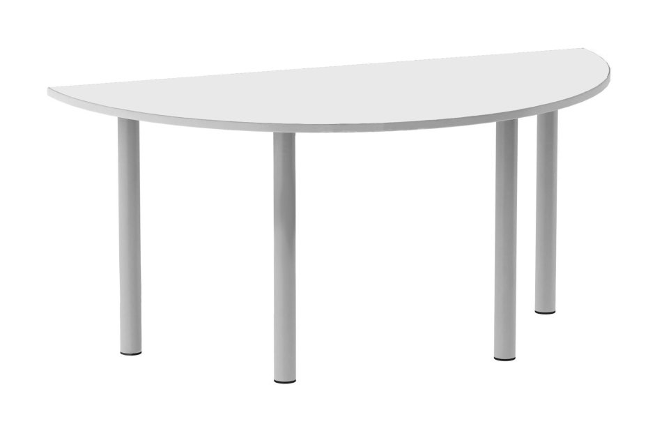 Стол полукруглый, (l=2500, s=1500, н=745); техн.хар-ка