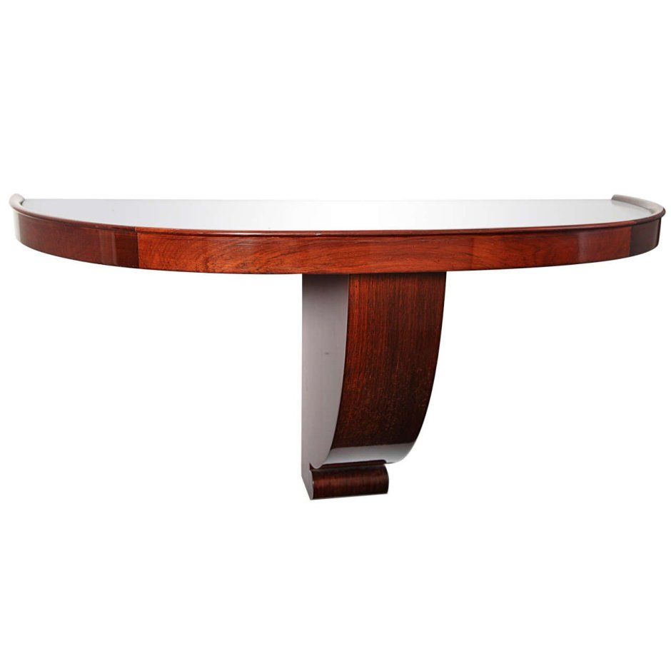 Полукруглая полка-консоль