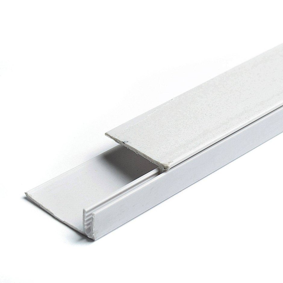 Профиль ПВХ 10-63 BS финишная планка разборная 3м