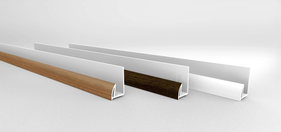 Стартовый профиль Qunell KNL St-25 мм, белый