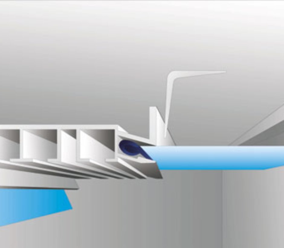 Профиль для натяжных потолков КП 2301