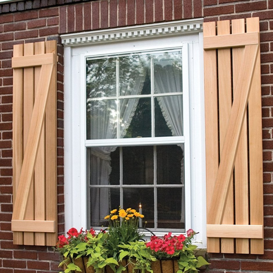 Отделка окон камнем