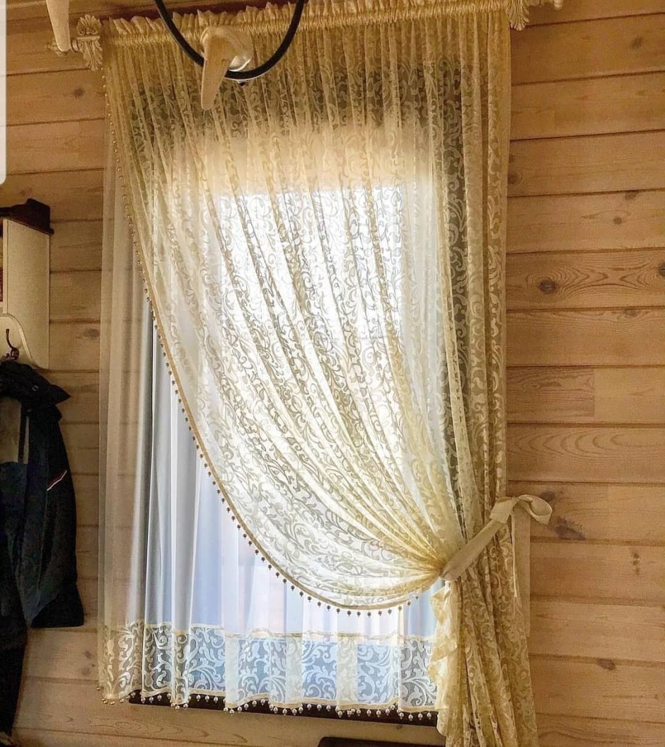 Занавески без карниза