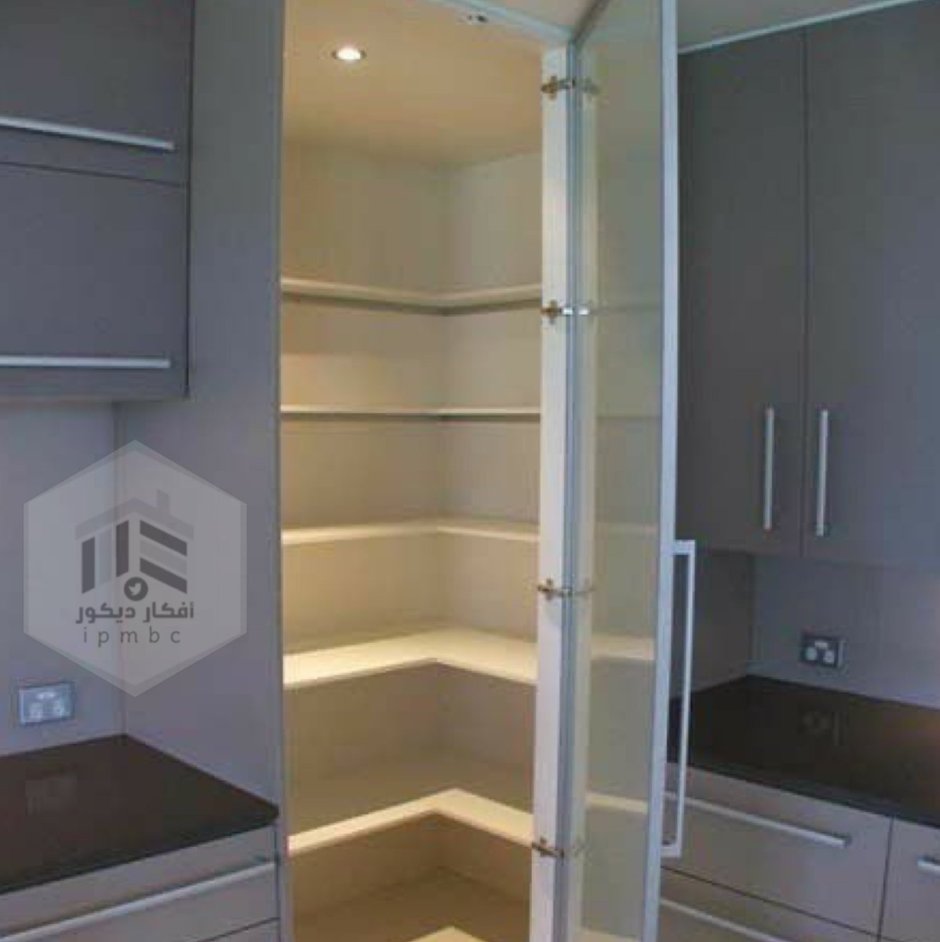 Встроенный шкаф на кухне