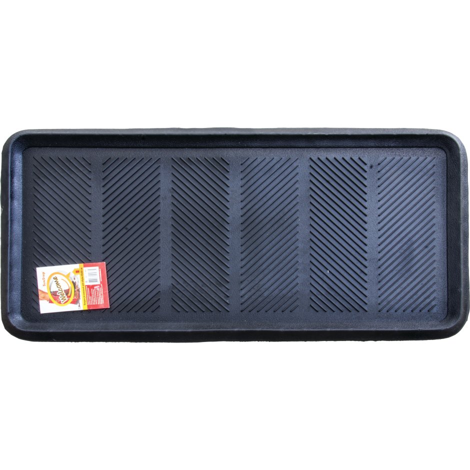 Коврик резиновый для обуви (галошница) 40* 80 см "SUNSTEP" 31-900