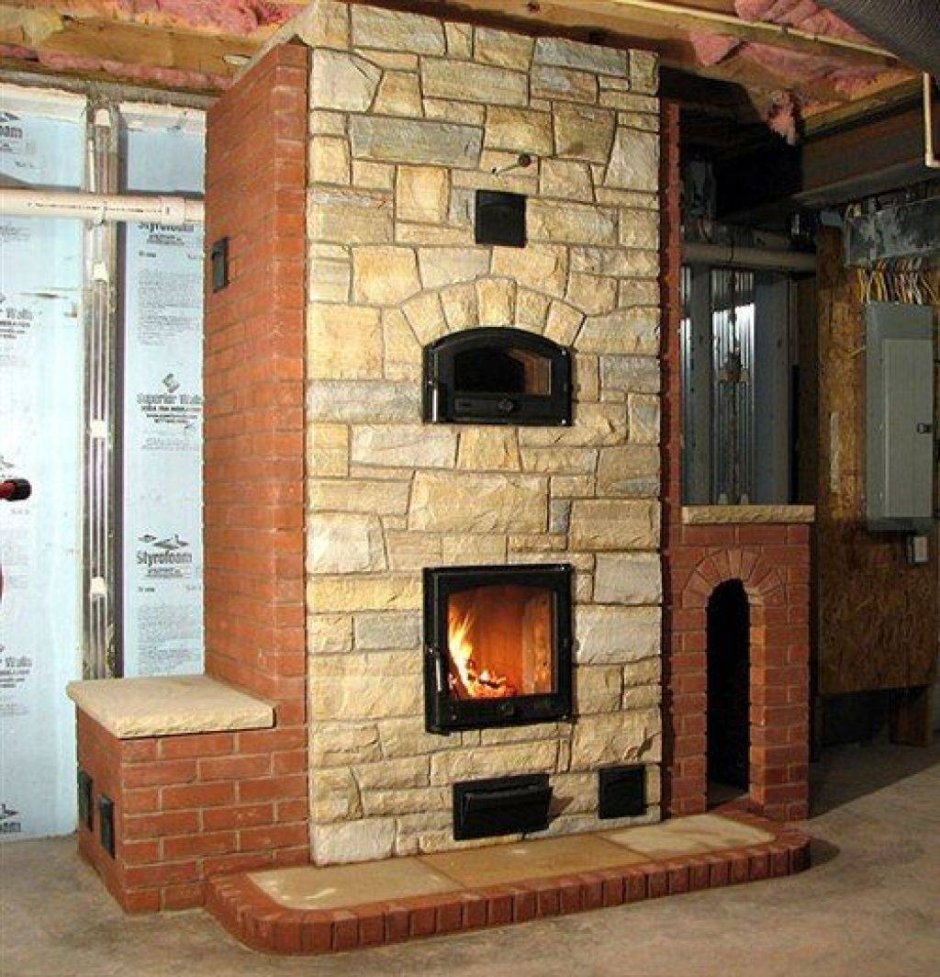 Дровяная печь-камин Fireplace hordo