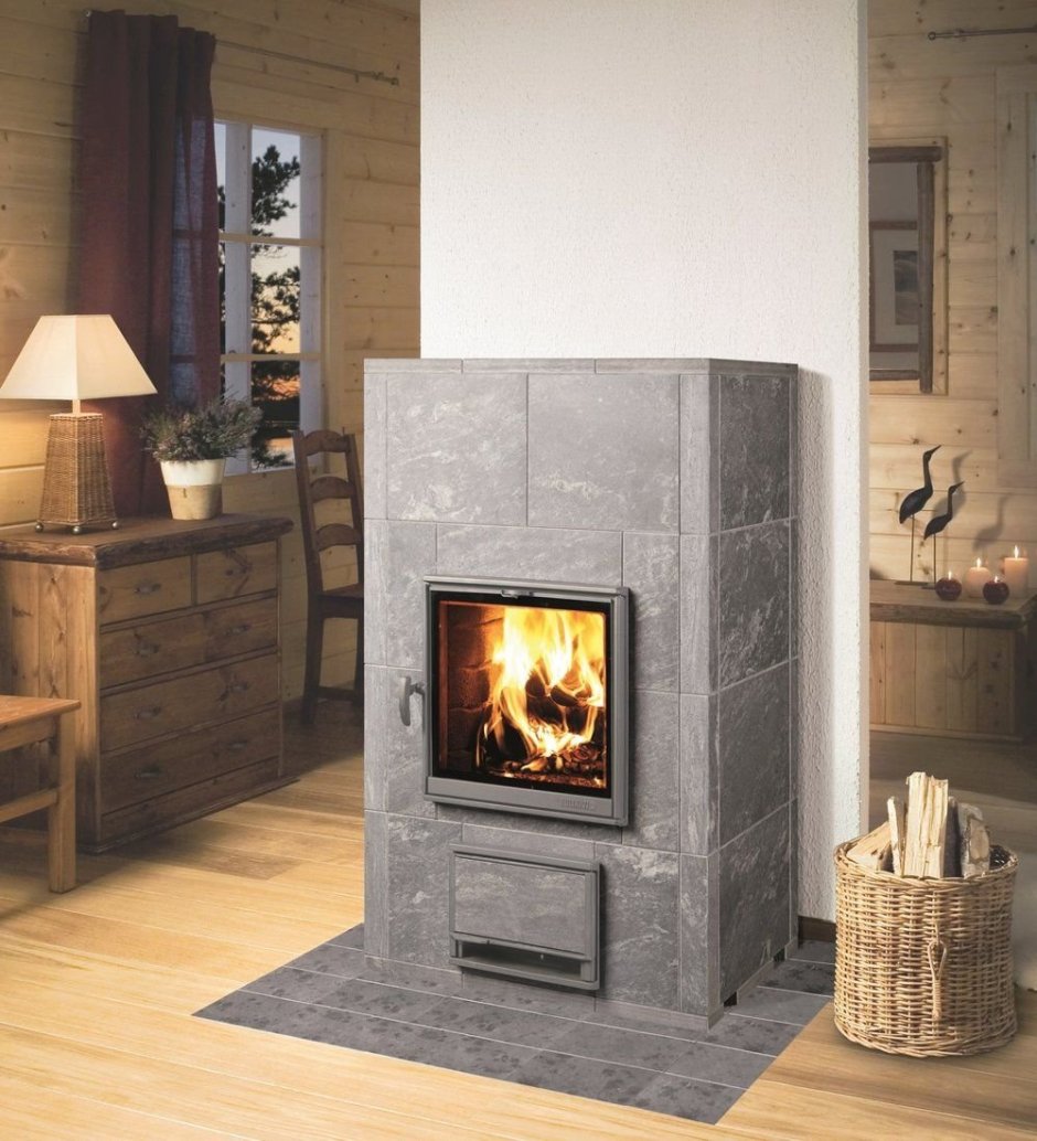 Камин деревенский