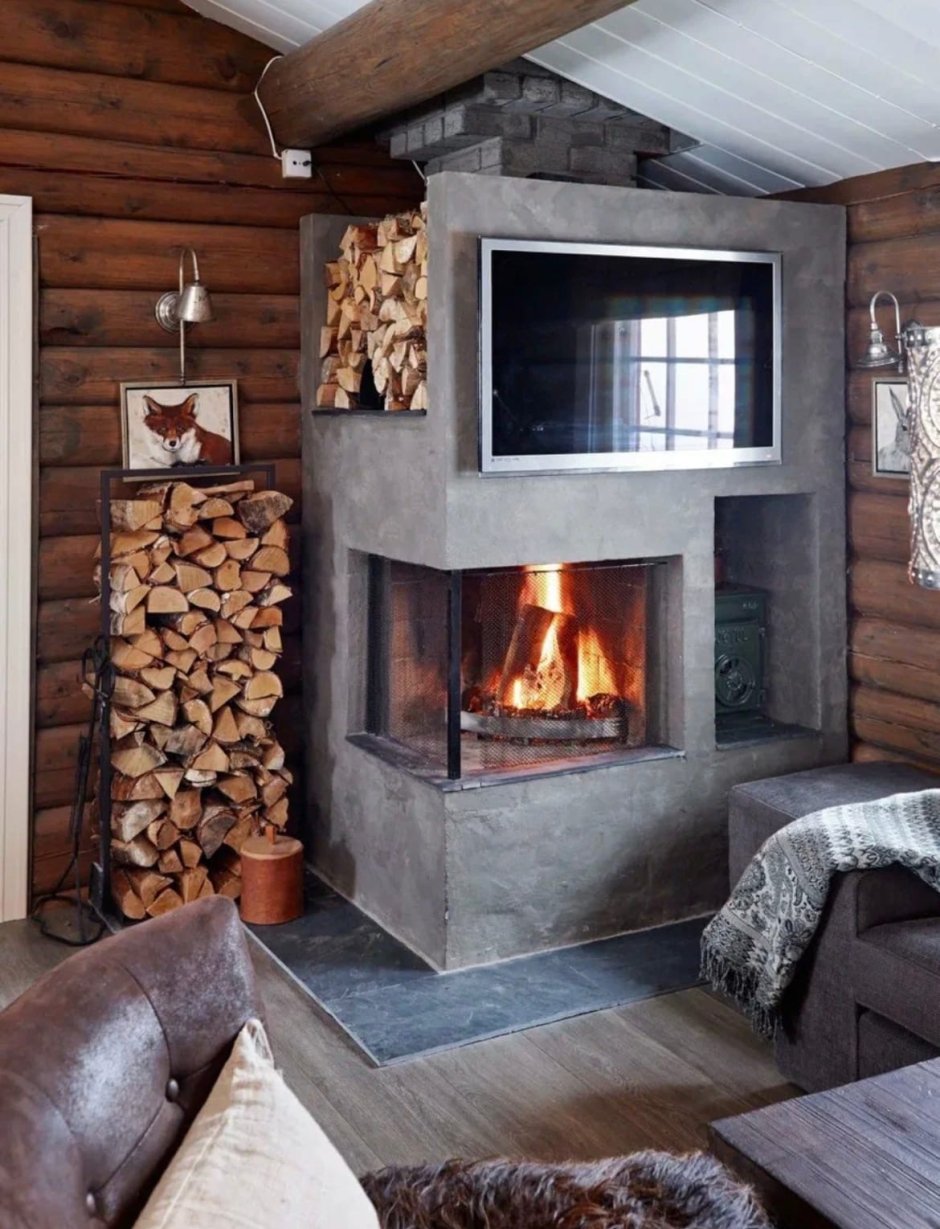 Печь - камин Paul чугунная