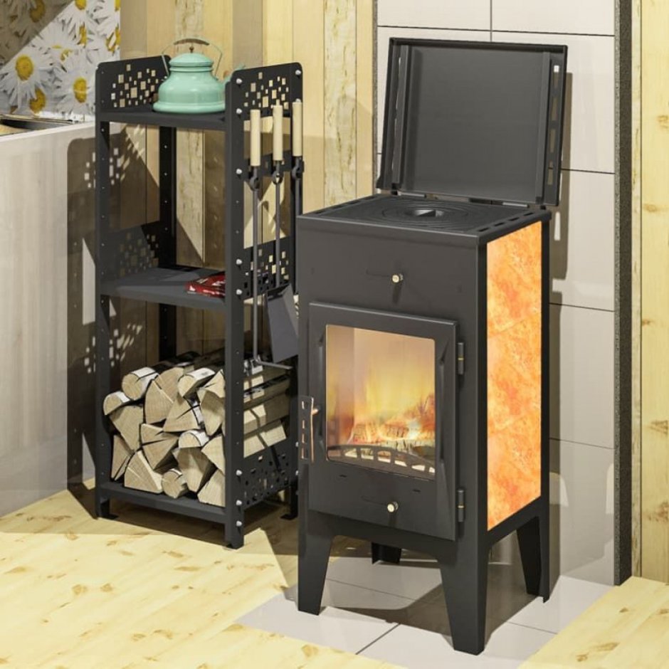 Печь - камин Бавария Оптима