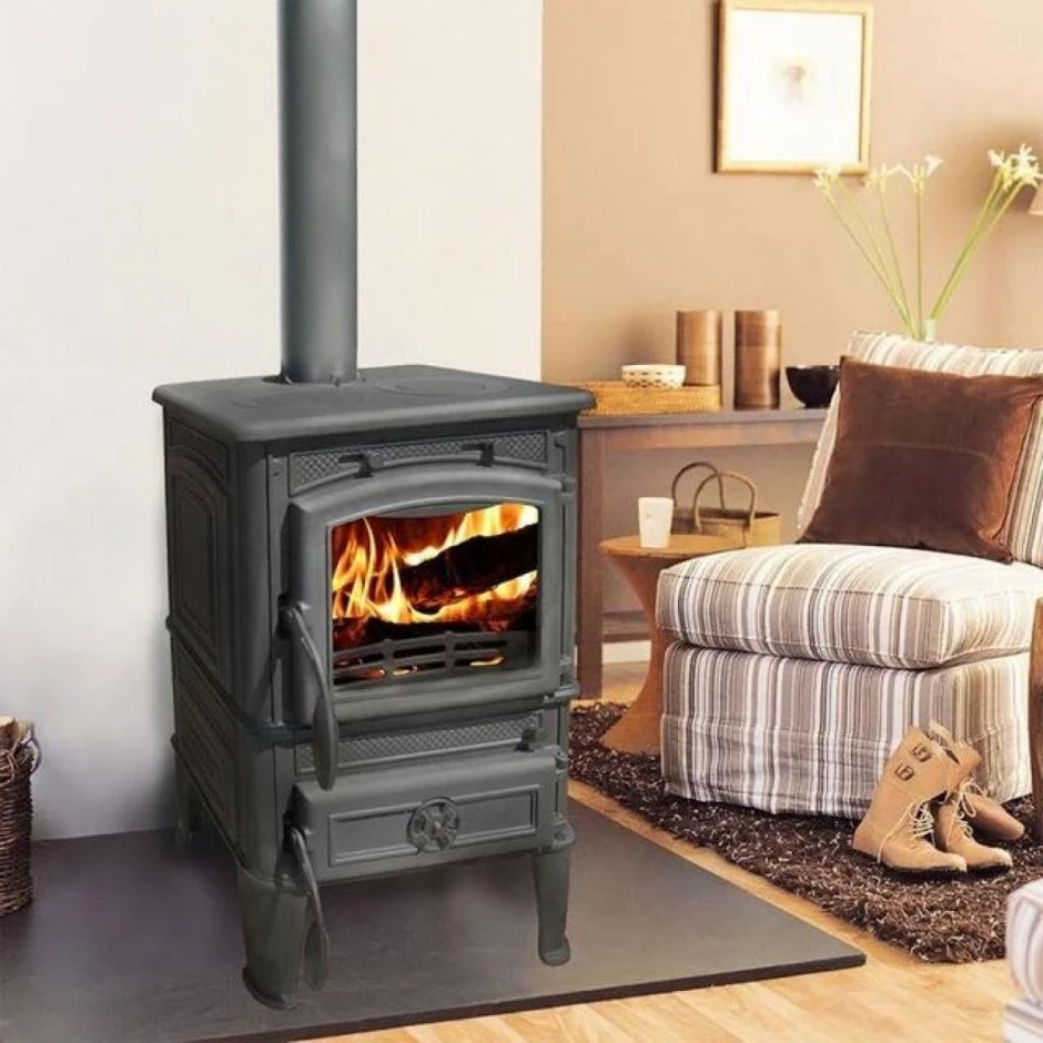 Каминопечь кирпичная