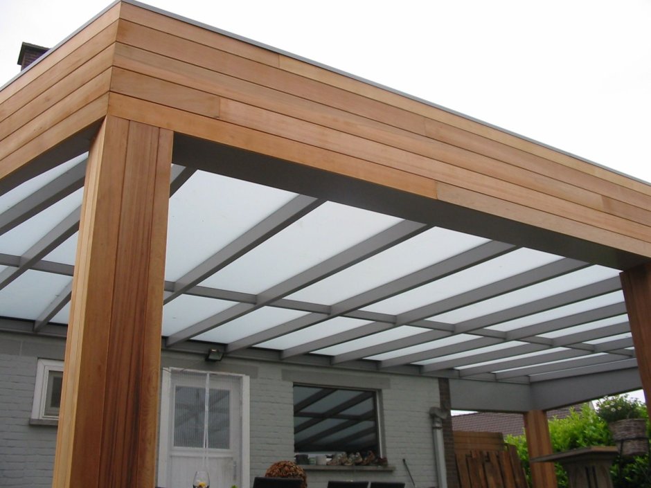 Сдвижная крыша для беседки