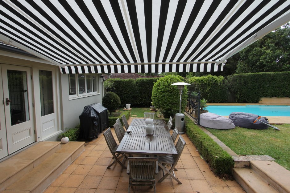 Кассетные маркизы для террасы