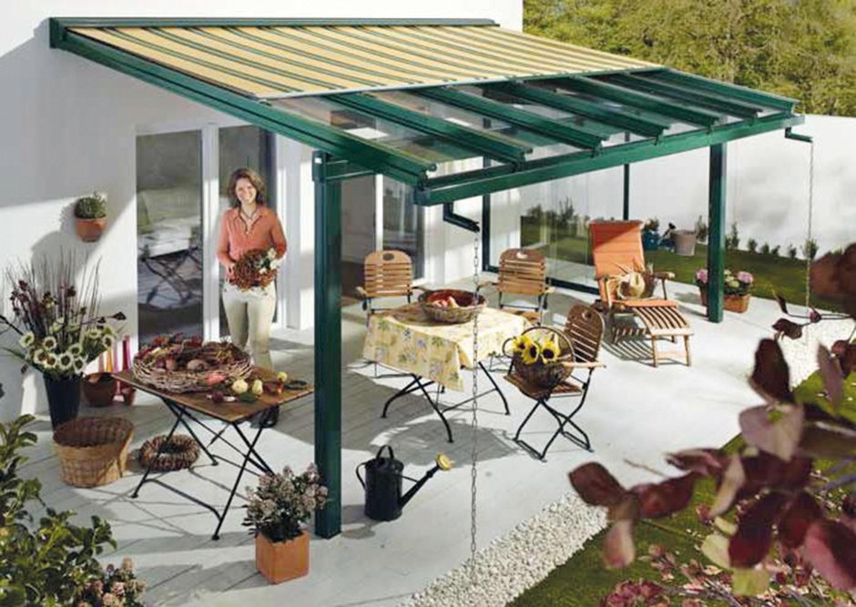 Пергола патио маркиза терраса