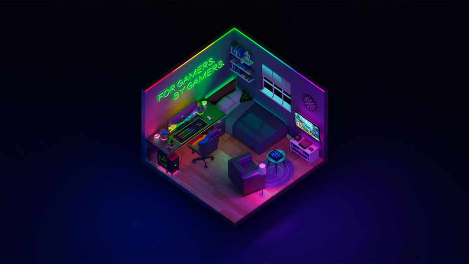Обои Razer Bedroom