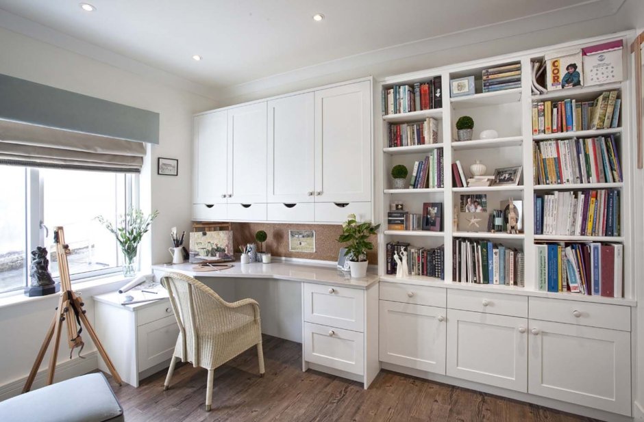 Стеллаж с рабочим местом