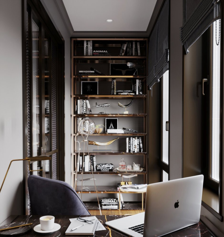 Интерьер домашнего кабинета