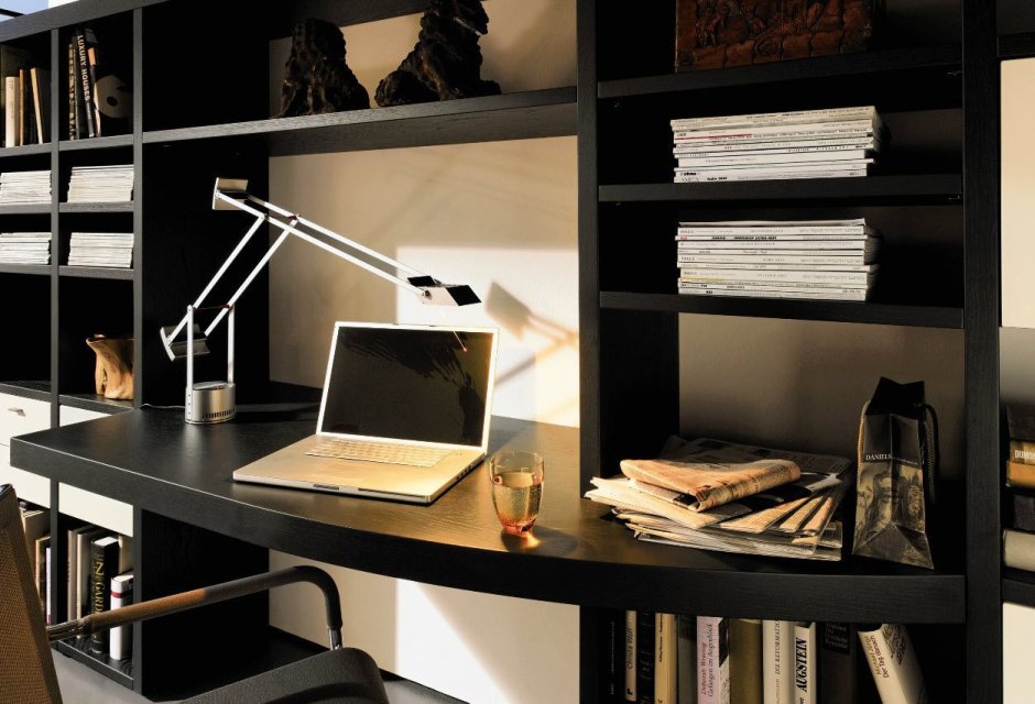 Стеллаж Билли икеа в интерьере