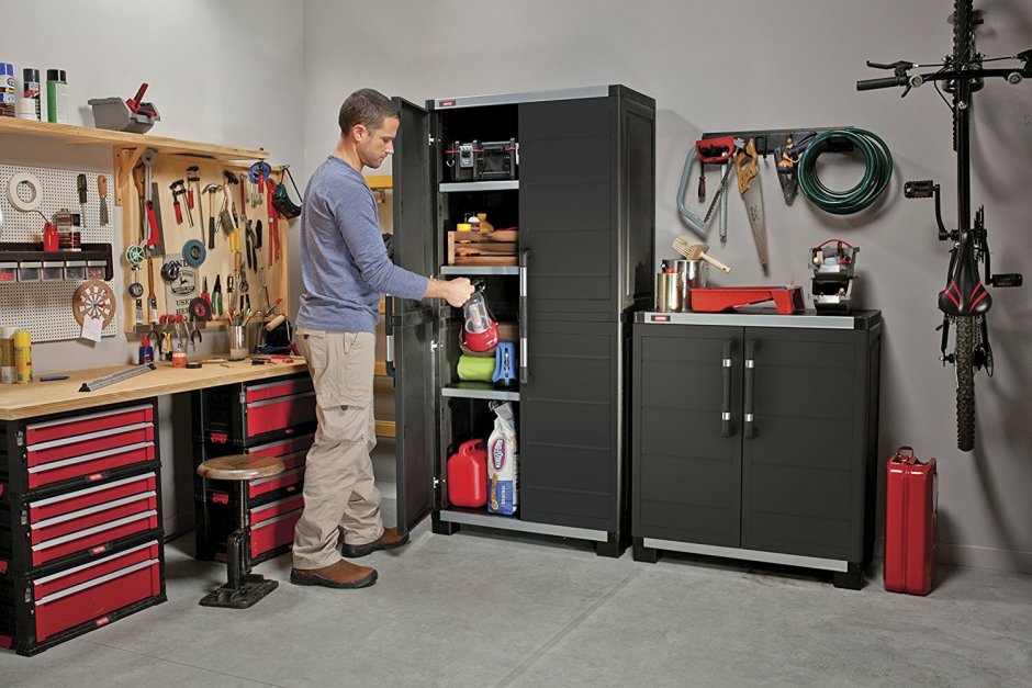 Шкаф Keter XL Garage Tall Cabinet 17208426