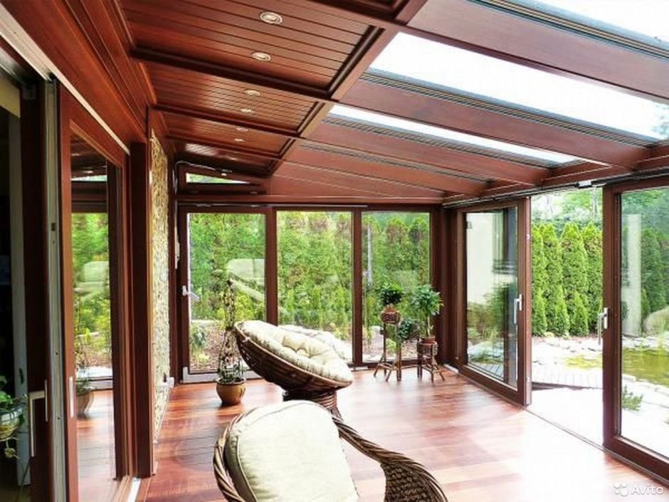 Rehau остекление веранды