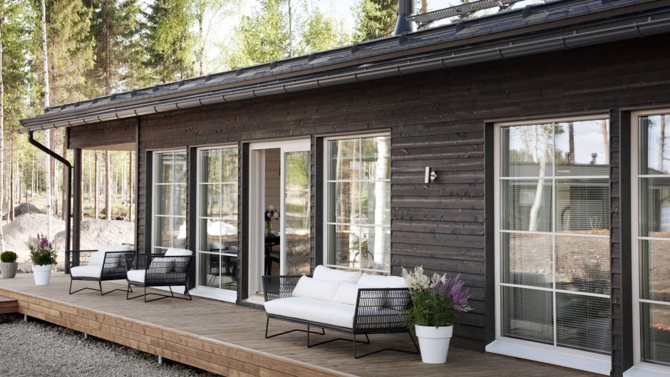 Безрамное остекление террасы