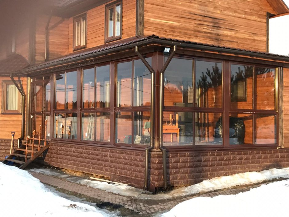 Дом с панорамными окнами