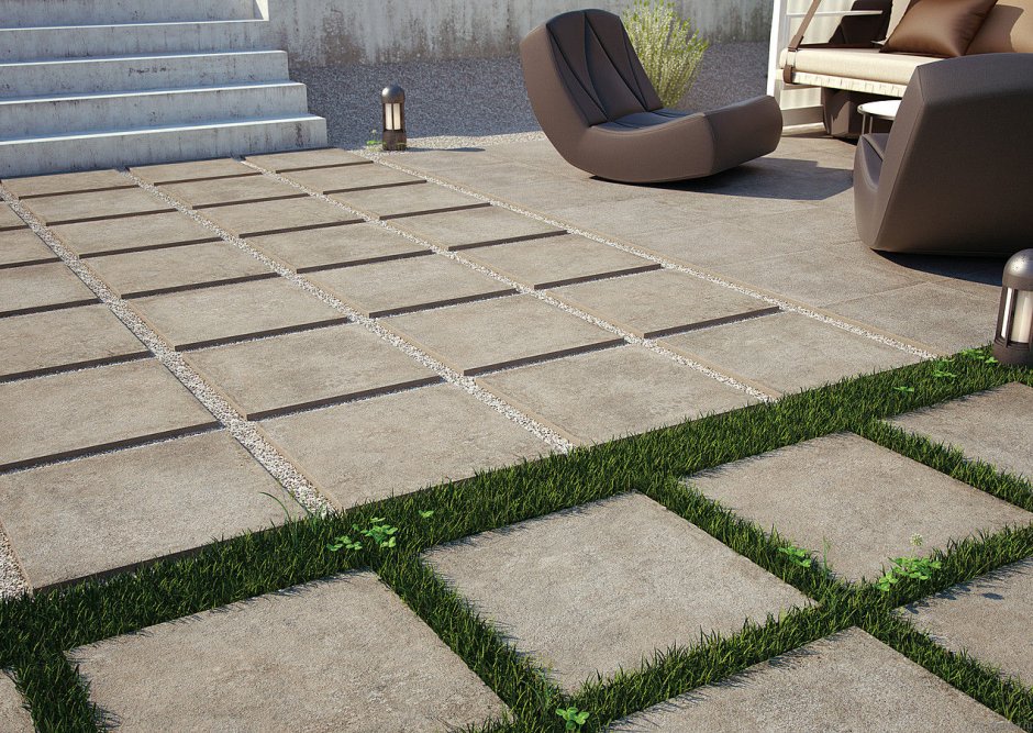 Террасный керамогранит 20 мм