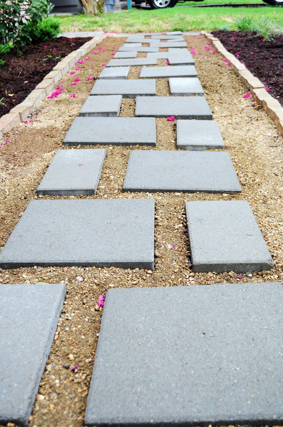 Дорожка из плит