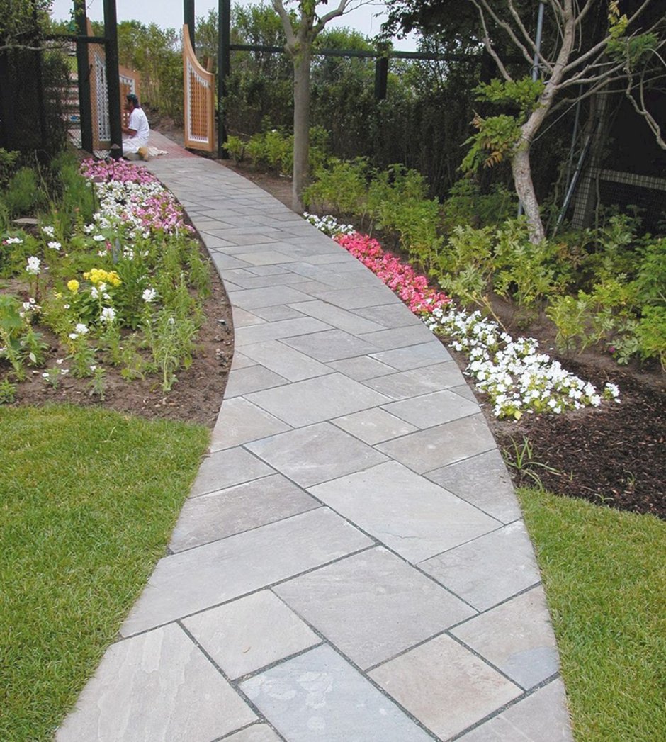 Дачные дорожки из плитки
