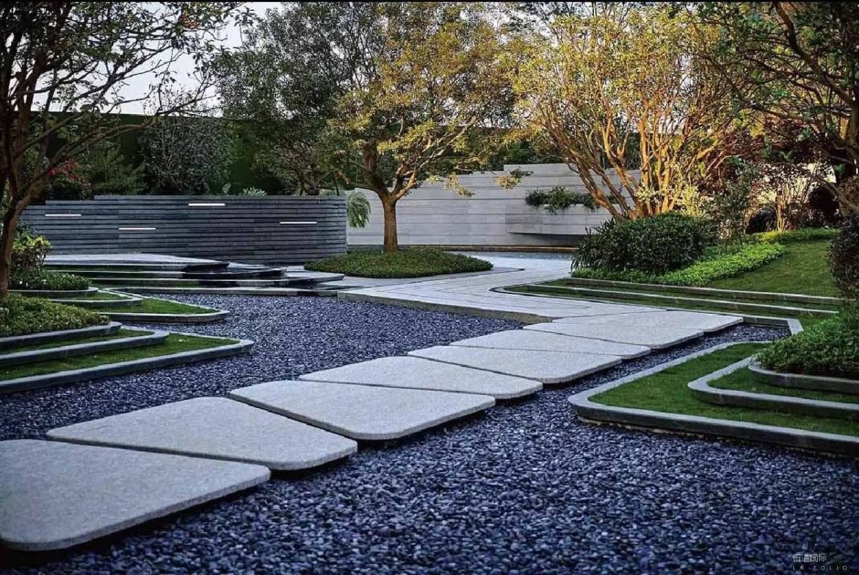 Мощение в парках