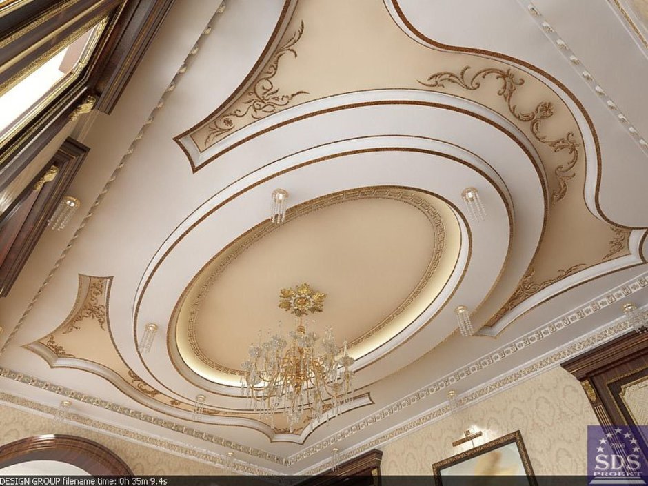 Двухуровневые натяжные потолки с фотопечатью