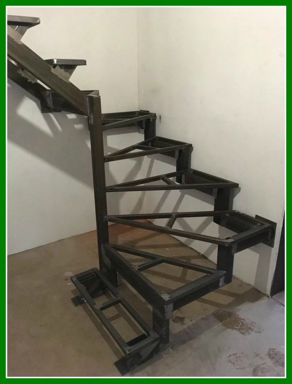 Косоуры для лестниц из металла чертеж с размерами