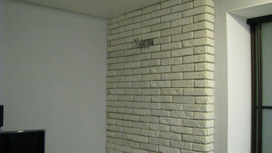 Имитация кирпича из гипсокартона