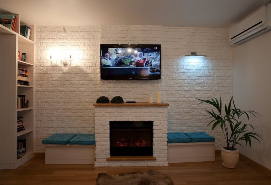 Гипсовый кирпич для внутренней отделки