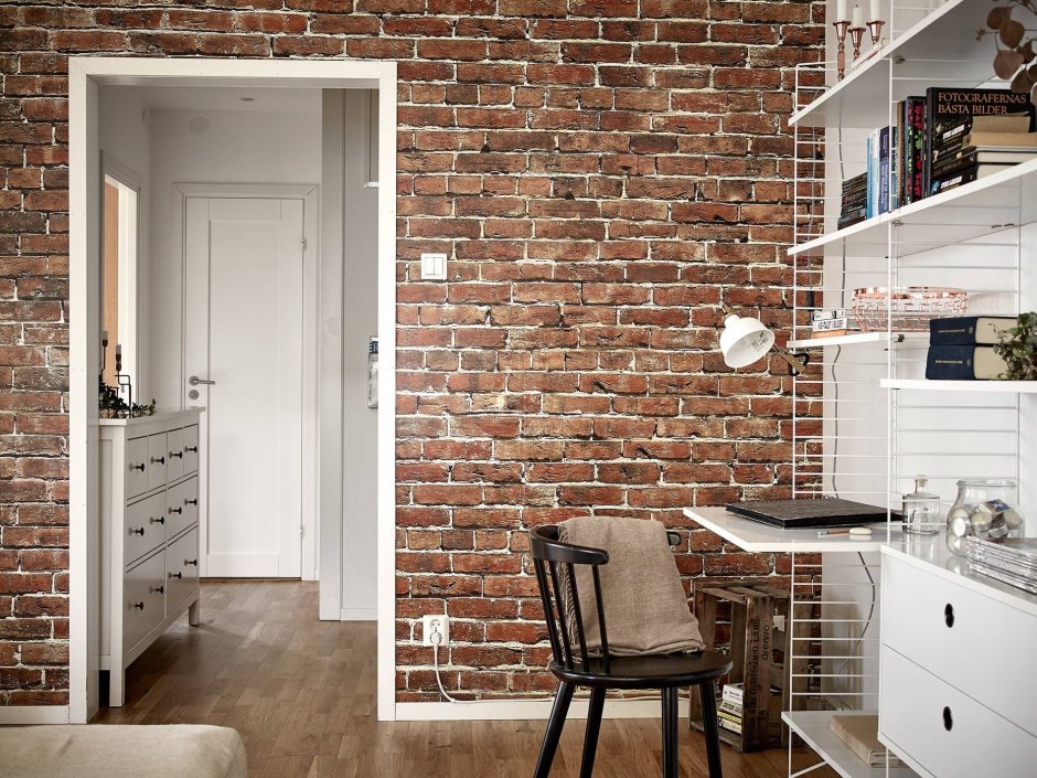 Дверь под кирпич