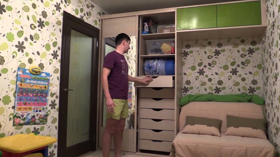 Комната в хрущевке для двоих детей