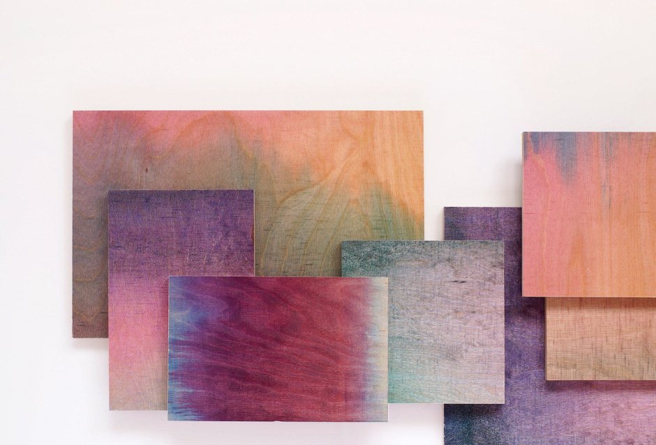 Крашеная фанера в интерьере