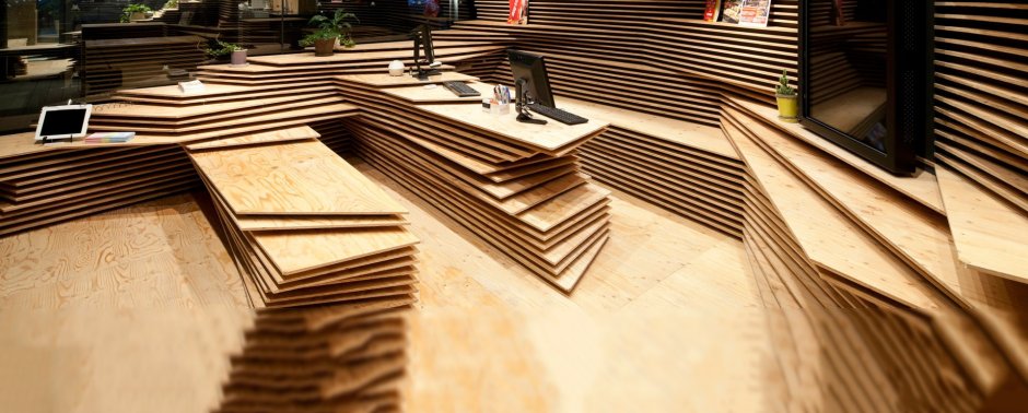 Мебель из ОСБ В интерьере