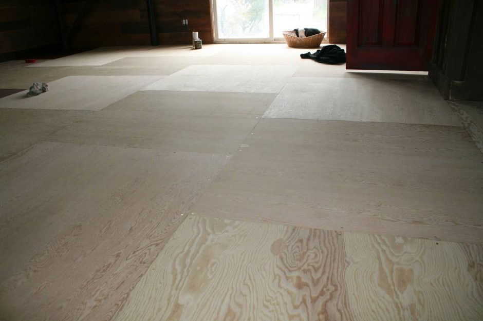 Фанера в интерьере