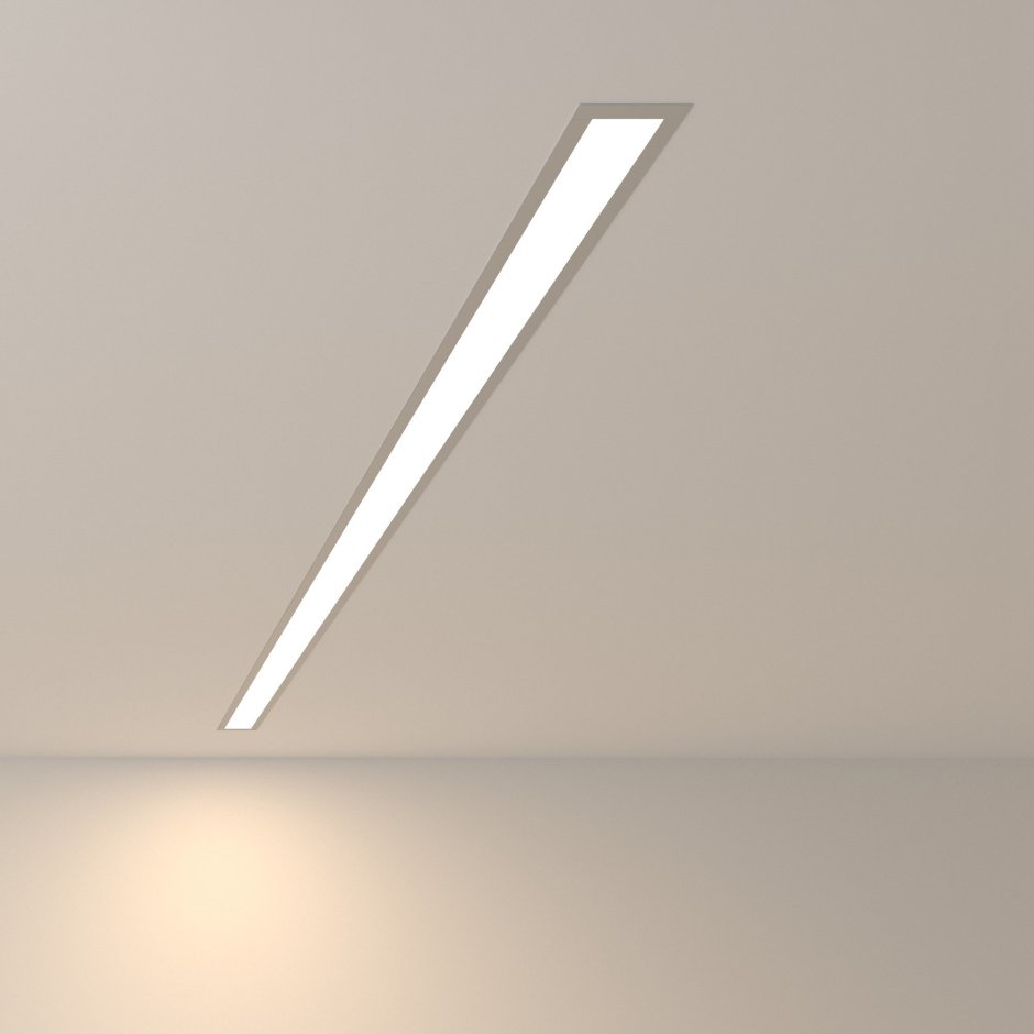 Линейный светодиодный встраиваемый светильник 103см 20w 4200к