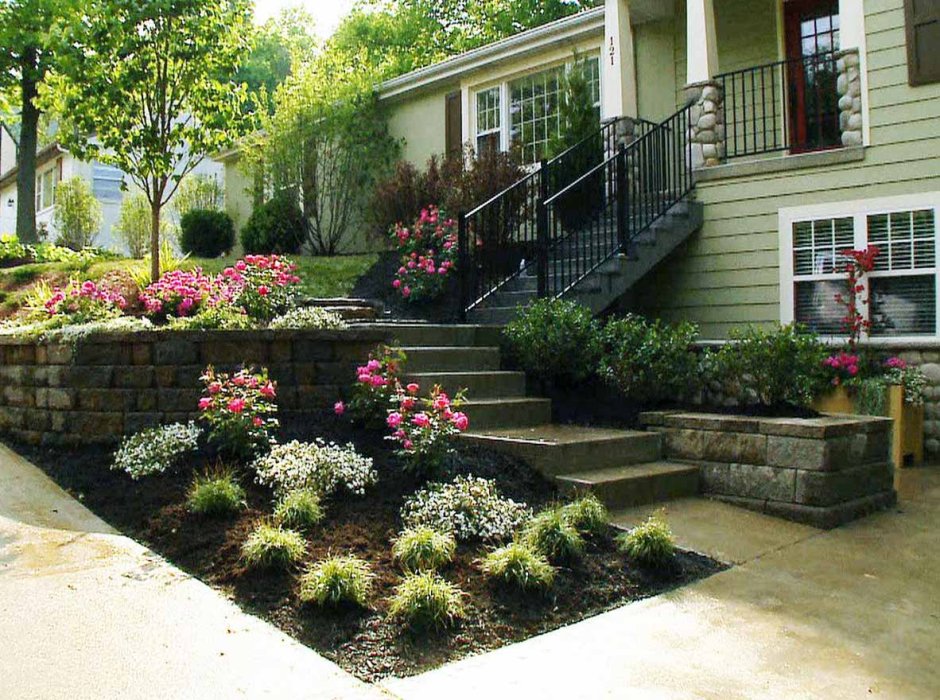 Ландшафт клумбы