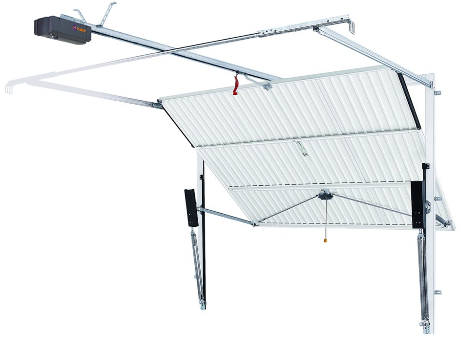 Подъемно поворотные ворота z система