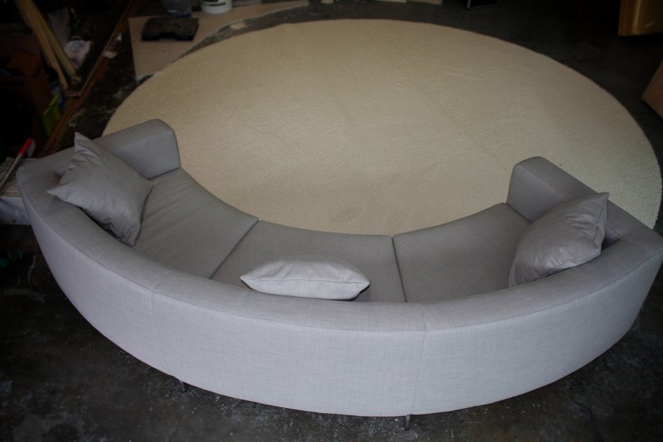 Круглый диван каркас